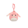 Squishmallows - Personaggi Clip On 10 cm - Maudie l’Asino Rosa