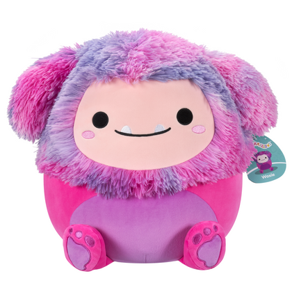 Squishmallows - Personaggi 30 cm - Woxie il big foot
