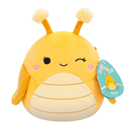 Squishmallows - Personaggi 20 cm - Greer la Cavalletta gialla