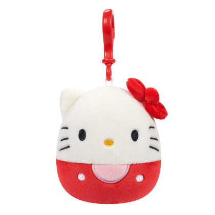 Squishmallows - Hello Kitty and Friends - Personaggi Clip on 10 cm (Imballo da 9)