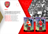 Topps - Club - Team Set Arsenal 2023/24 – Box da 6 Bustine da 5 carte