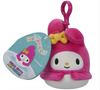 Squishmallows - Hello Kitty and Friends - Personaggi Clip on 10 cm (Imballo da 9)