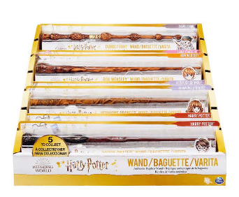 Wizarding World - Harry Potter - Bacchette Magiche Ass.to in Vassoio