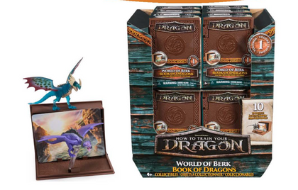 How to Train Your Dragon - Mini Draghi a Sorpresa Assortiti in vassoio