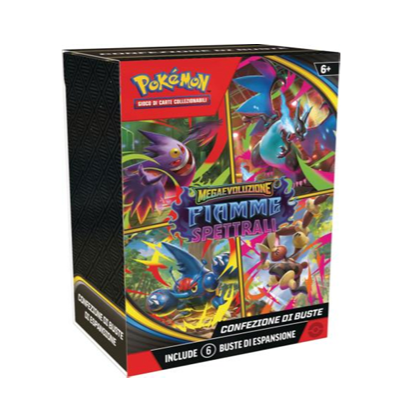 Pokémon - Megaevoluzione - Fiamme Spettrali Bundle 6 buste (IT)