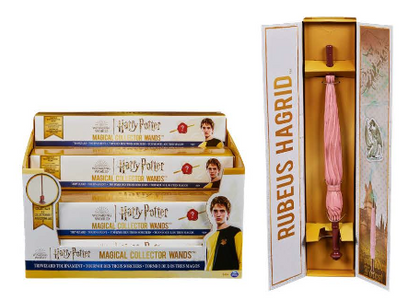 Wizarding World - Harry Potter e il Calice di Fuoco - Bacchette Collezionabili - Ass.to in Vassoio