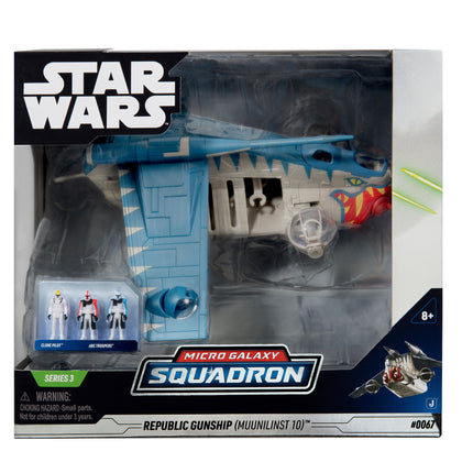 Jazwares - Star Wars - Micro Galaxy Squadron - Low Altitude Assault Transport (LAAT)