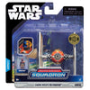 Jazwares - Star Wars - Micro Galaxy Squadron - Veicoli Base Assortiti - Assortimento 1 (Imballo da 6)