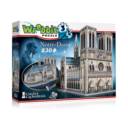 Wrebbit - Puzzle 3D - Notre-Dame Cathedral
