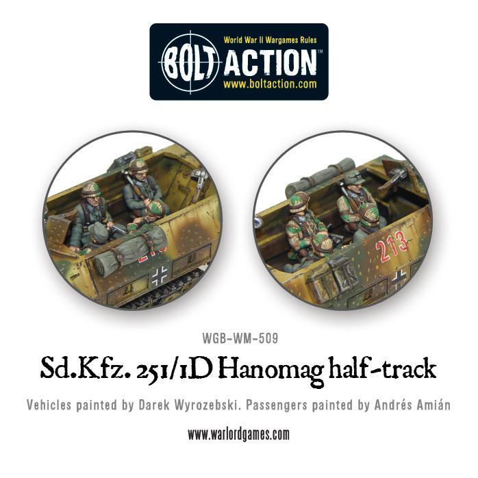 Bolt Action - Sd.Kfz 251/1 ausf D halftrack