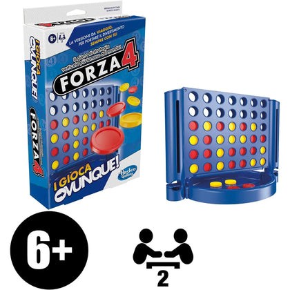 Hasbro - Forza Quattro - Gioca Ovunque