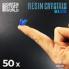 Green Stuff World - Resin Crystals - Medium - Blue