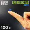 Products Green Stuff World - Resin Crystals - Small - Blue