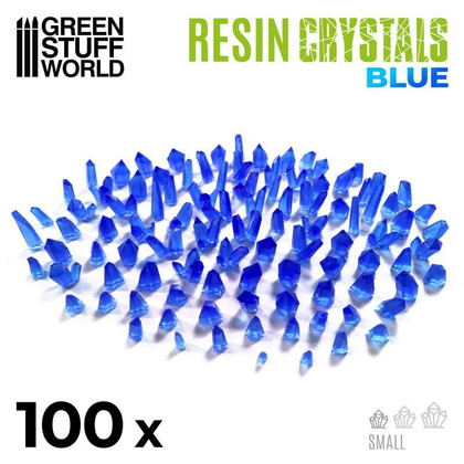 Products Green Stuff World - Resin Crystals - Small - Blue