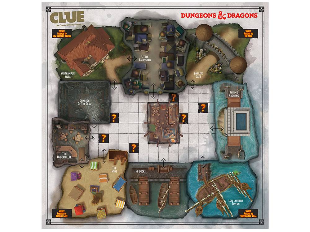 Winning Moves - Cluedo - Dungeons & Dragons