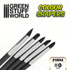 Color Shapers Brushes SIZE 0 - WHITE SOFT