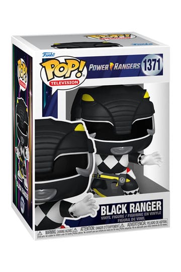 Power Rangers 30th POP! TV Vinyl Figure Black Ranger 9 cm