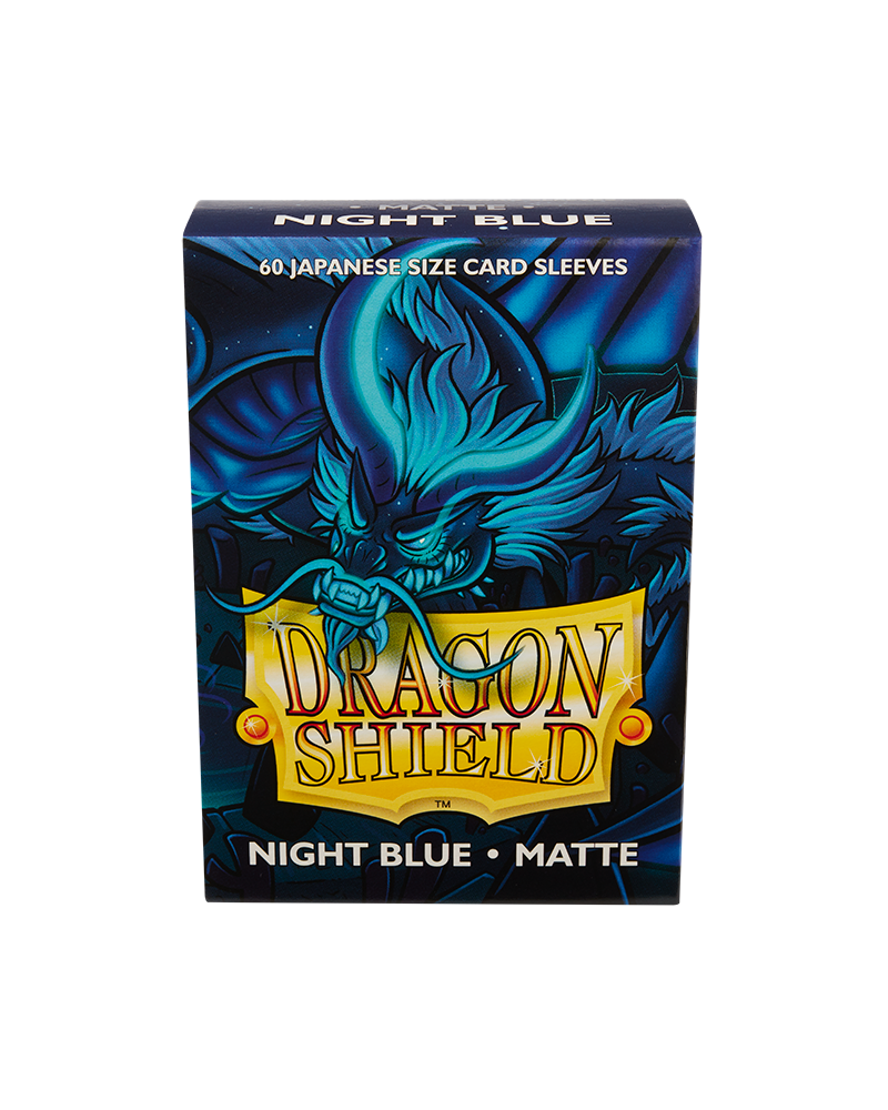 Dragon Shield - Japanese - Matte - Night Blue 60 pcs