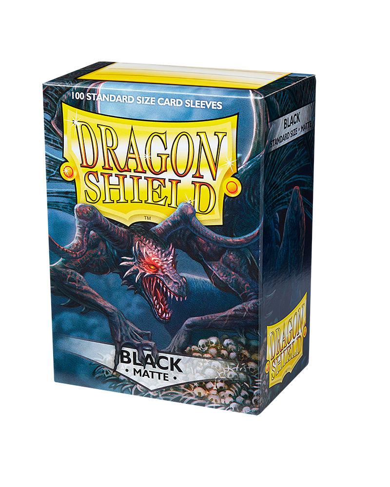 Dragon Shield - Standard - Matte - Black 100 pcs