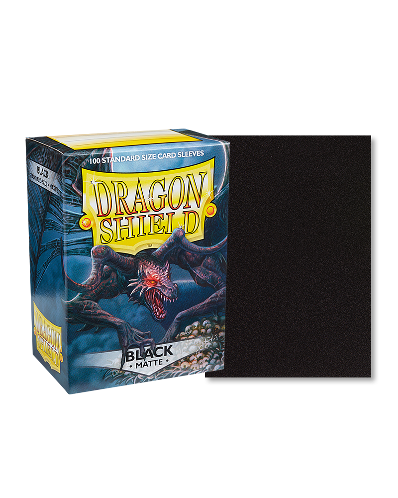 Dragon Shield - Standard - Matte - Black 100 pcs