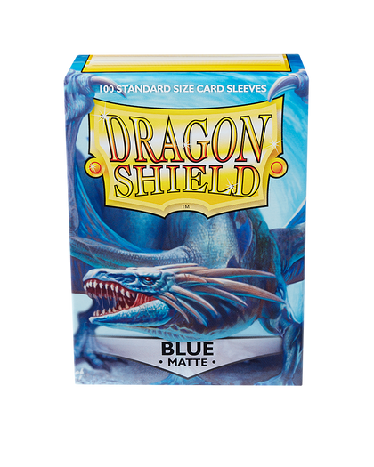 Dragon Shield - Standard - Matte - Blue 100 pcs