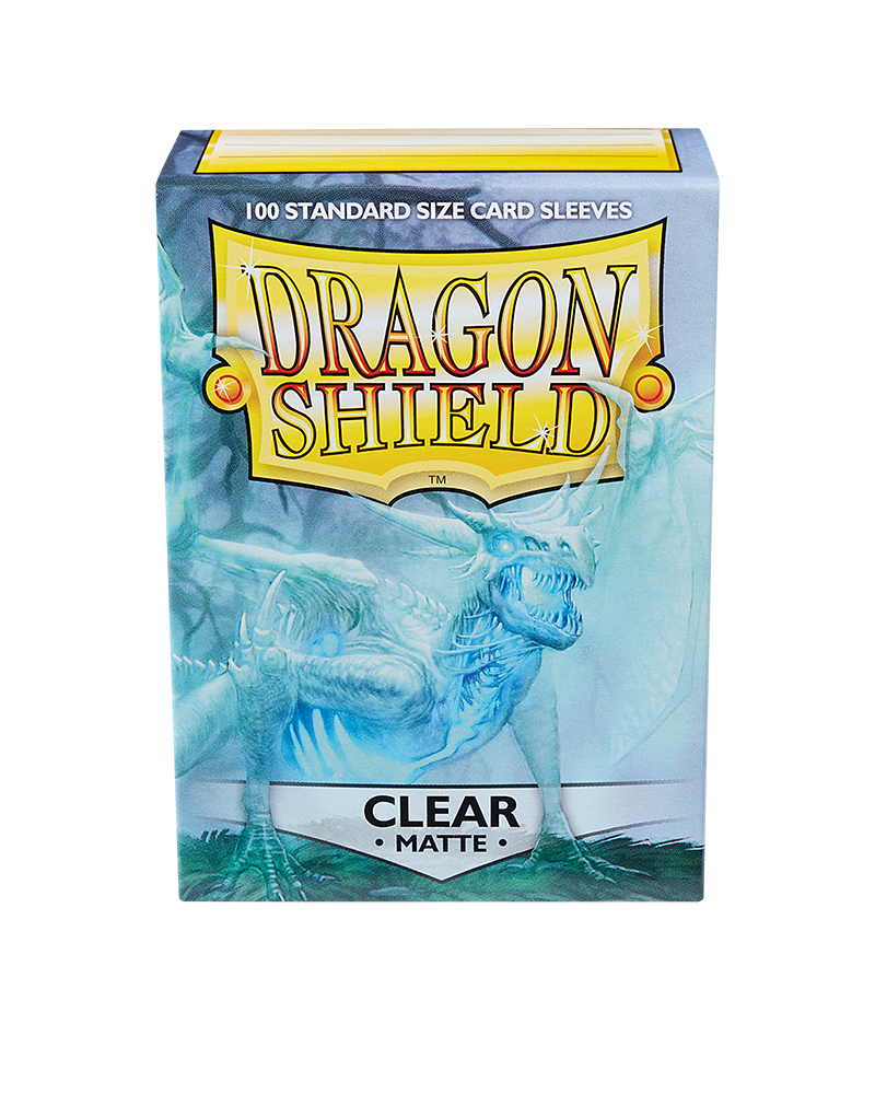 Dragon Shield - Standard - Matte - Clear 100 pcs