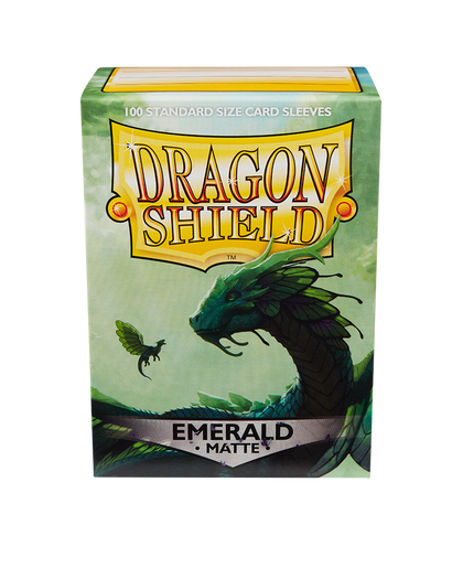 Dragon Shield - Standard - Matte - Emerald 100 pcs