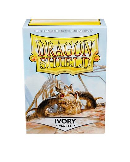 Dragon Shield - Standard - Matte - Ivory 100 pcs