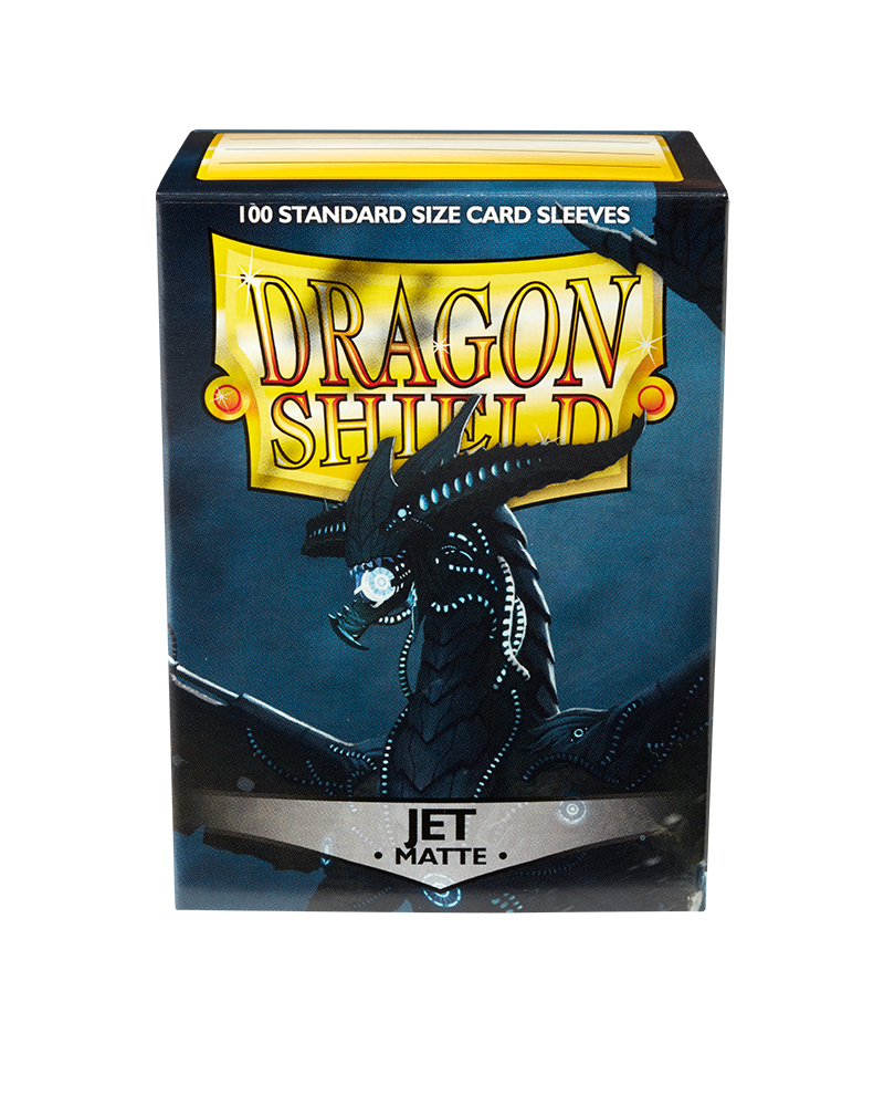 Dragon Shield - Standard - Matte - Jet 100 pcs