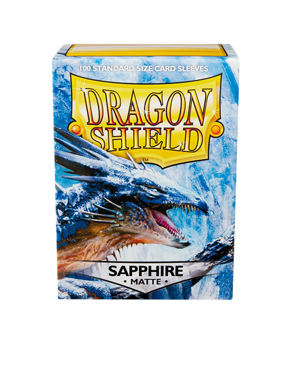 Dragon Shield - Standard - Matte - Sapphire 100 pcs