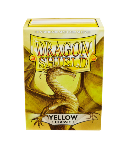 Dragon Shield - Standard - Classic - Yellow 100 pcs