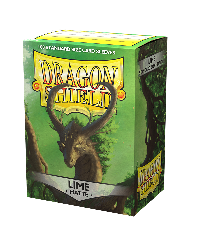 Dragon Shield - Standard - Matte - Lime 100 pcs