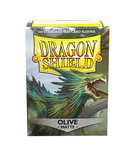 Dragon Shield - Standard - Matte - Olive 100 pcs