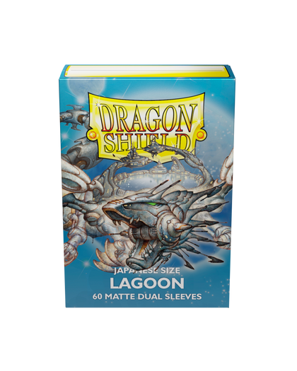 Dragon Shield - Japanese - Matte Dual - Lagoon 'Saras' 60 pcs