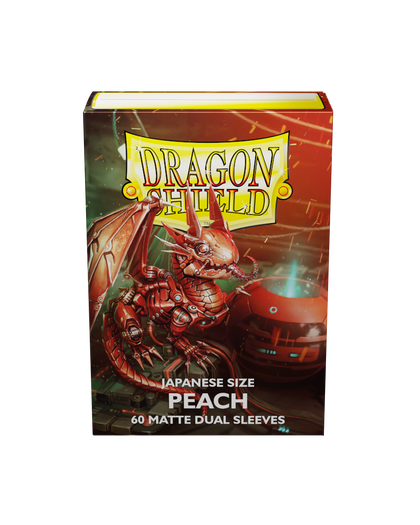 Dragon Shield - Japanese - Matte - Peach 60 pcs