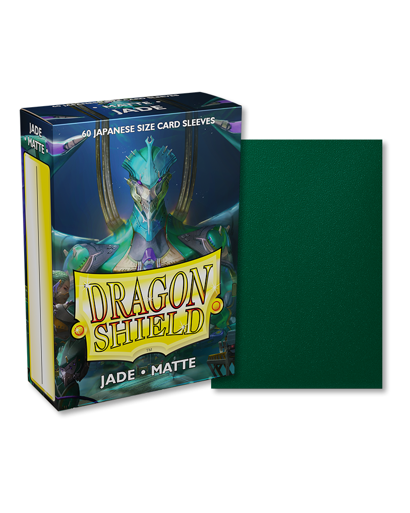 Dragon Shield - Japanese - Matte - Jade 60 pcs