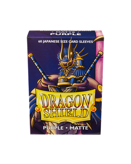 Dragon Shield - Japanese - Matte - Purple 60 pcs