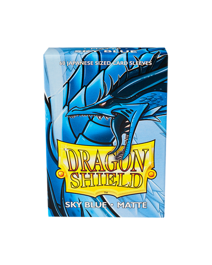 Dragon Shield - Japanese - Matte - Sky Blue 60 pcs