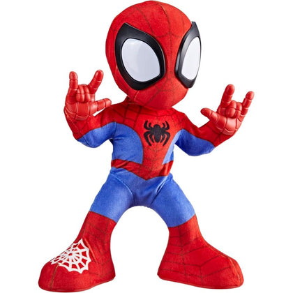 Hasbro - Spidey e i Suoi Fantastici Amici - Peluche interattivo Spidey Dance 'N Crawl