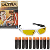 Hasbro Nerf Ultra 10 Darts and Vision Gear Goggles 