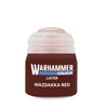 Warhammer Colour - Layer - Wazdakka Red