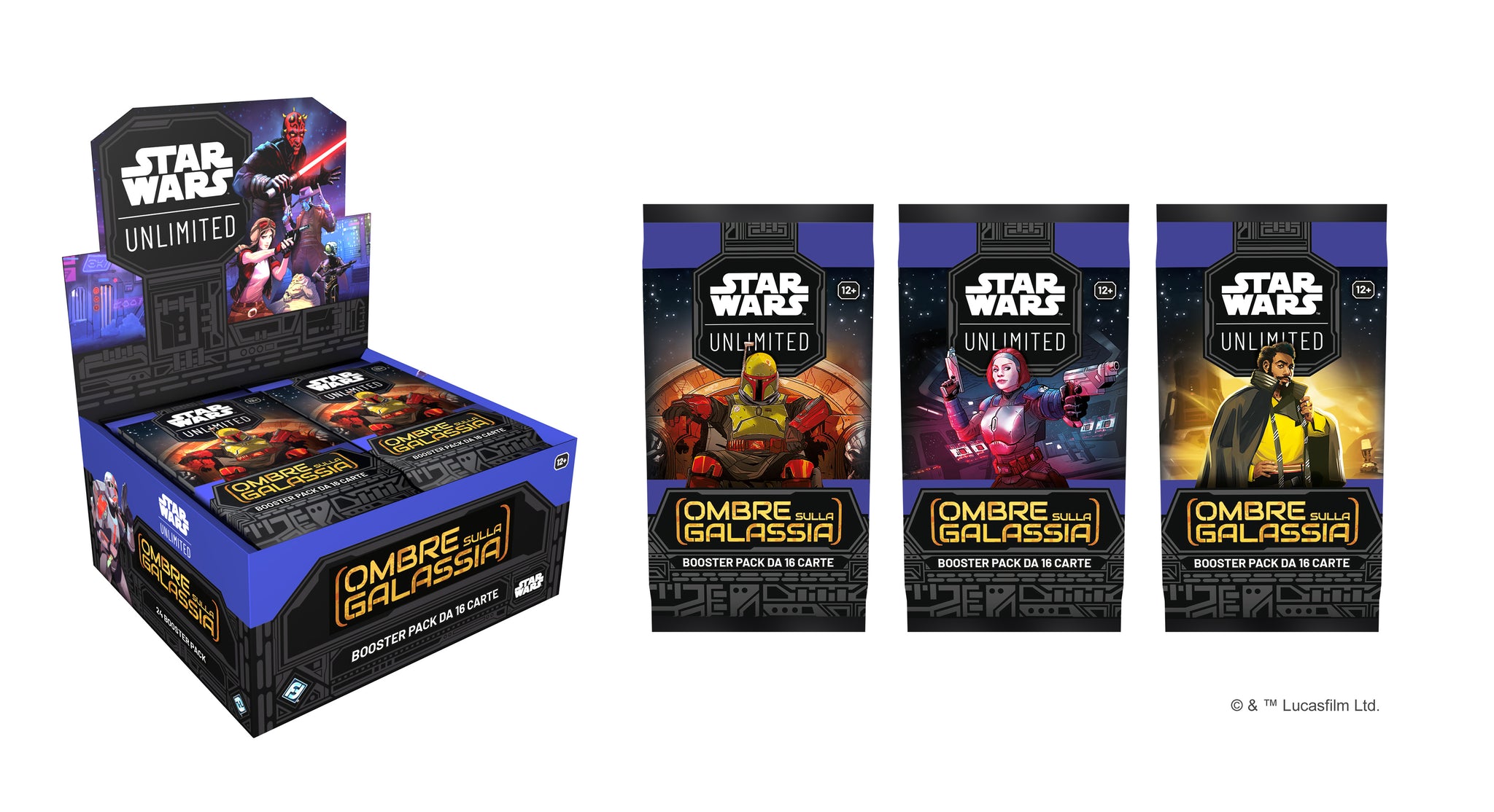 Star Wars Unlimited - Shadows of the Galaxy - Boosters Box (24) - ENG Legacy Distribution Star Wars Unlimited - Shadows of the Galaxy - Boosters Box (24) - ENG Legacy Distribution