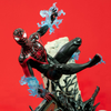 Diamond Select - Marvel's Spider-Man 2 Marvel Gallery Deluxe PVC Diorama Miles Morales (Gamerverse) 25 cm