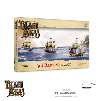 Warlord Games - Black Seas - 3rd Rates Squadron (1770 - 1830)