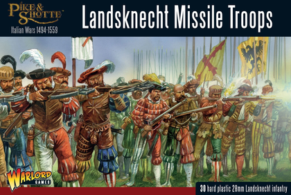 Warlord Games - Pike & Shotte - Landsknecht Missile Troops