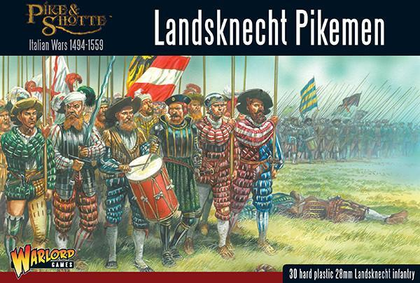 Warlord Games - Pike & Shotte - Landsknechts Pikemen