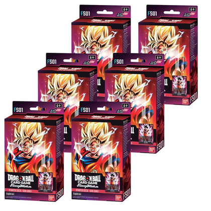 Dragon Ball Super Fusion World - Starter Deck - Son Goku - Display 6x  FS01 - ENG