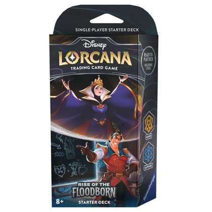 Lorcana - Rise of the Floodborn -  Starter Deck - Amber/Sapphire ENG