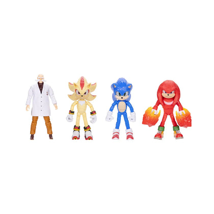 Jakks Pacific - Nintendo - Sonic 3 Movie - Personaggi Articolati 13 cm  - Serie 3
