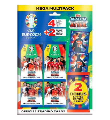 Topps - EURO 2024 - Match Attax Trading Cards - MEGA Multipack